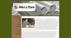 Desktop Screenshot of mikesplans.com